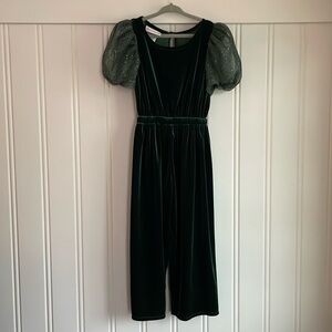 Bonnie Jean Girls Velvet Jumper